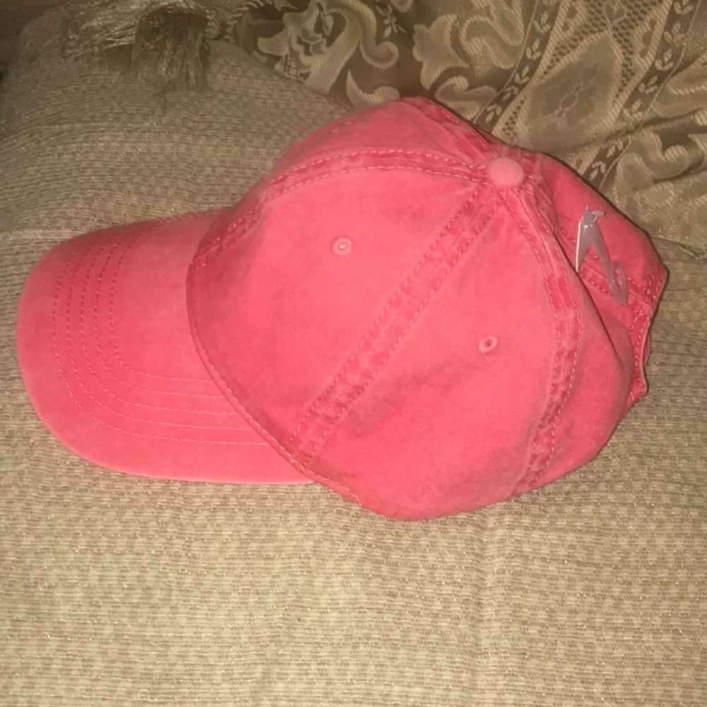 ❤️NWT Red Coral Cotton Baseball Cap - Picture 8 of 12